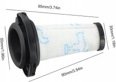 shumee 2 x Filter za TEFAL X-Force FLEX 9.60 AQUA TY20C4, Tefal X-Nano