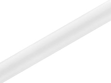 shumee Gladek saten, bel, 0,36 x 9 m (1 kos / 9 m)