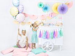 PartyDeco Okusne okrasne rozete, meta (1 paket / 3 kosi)