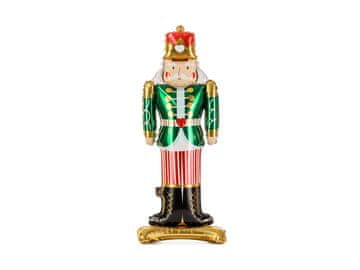 shumee Stolni folijski balon Nutcracker, 34x85cm, mix (1 škatla / 50 kosov)