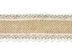 shumee Juta trak s čipko, 5x500 cm