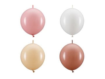 shumee Baloni s povezovalcem, 33 cm, mešani (1 paket / 20 kosov)