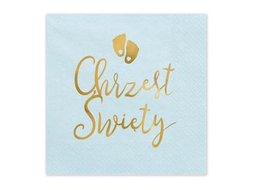 shumee Prtički za sveti krst, 33x33 cm, svetlo modri (1 škatla / 12 paketov) (1 paket / 12 kosov)