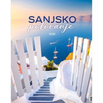 PIGO Koledar stenski sanjsko potovanje 2026