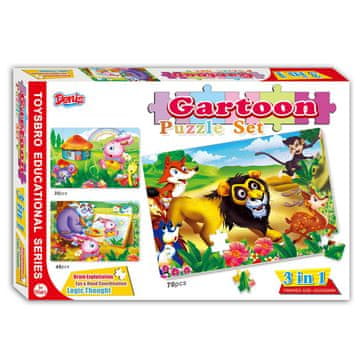 Denis Sestavljanka Živali iz pravljic 3/1-153 kosov