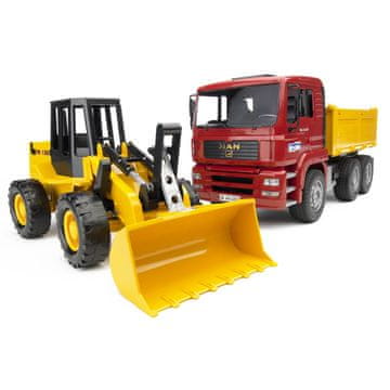 Denis MAN TGA samovoznik in FR130 zgibni nakladalnik