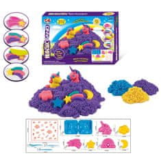 Denis Kinetički pijesak za oblikovanje 'Jednorog', 500 g