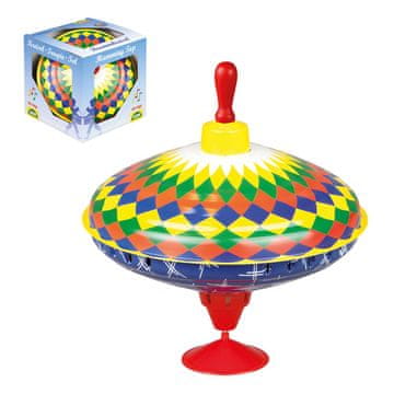 Denis LENA, Kositrne igrače, piskalo z zvokom, 19 cm, večbarvne