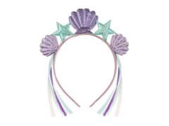 shumee Naglavni trak z motivom morske deklice, mešan, 19,5 x 17,5 cm