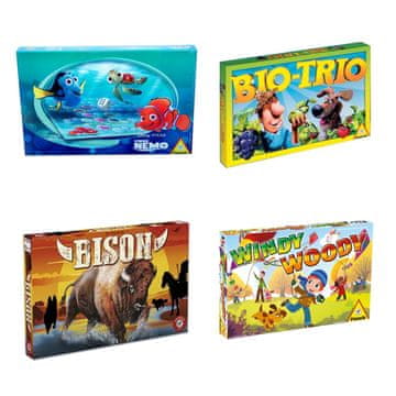Denis Namizne igre, 4 vrste: Nemo, Bison, Windy Woody, Bio-Trio
