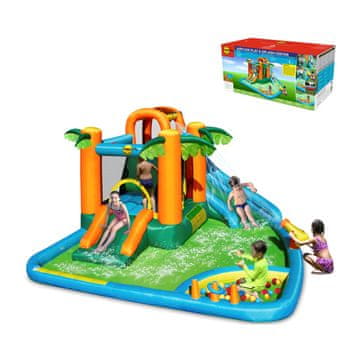 Denis Napihljiva igralna hišica Oaza 7v1, 430x375x205cm