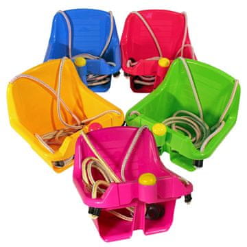 Denis Plastična gugalnica za otroke do 19 kg 4s