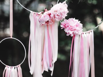 shumee Saten trak, svetlo medena barva, 6 mm/25 m