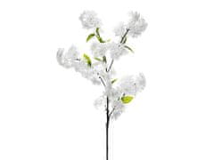 shumee Umetna roža - češnjev cvet, 97 cm, bela