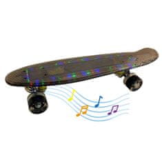 Denis Skateboard 3v1 bluetooth, glasba, LED