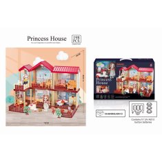 Denis Set za princeskino hišo, luč, baterije, 198-dij.