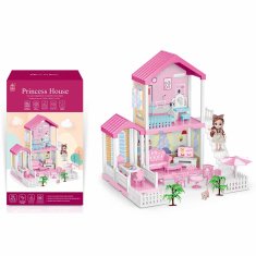 Denis Kuća za lutke, bijelo-roza