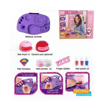 Denis Sara, komplet za manikuro, 9-dij.