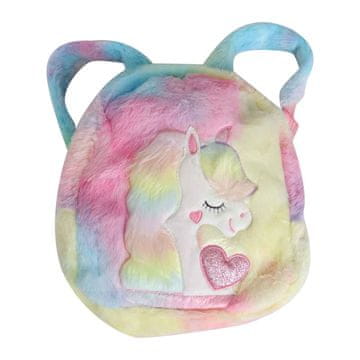 Denis Plišasti nahrbtnik z enorožcem, ki se prižge