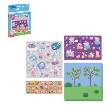 Denis Peppa Pig, komplet nalepk