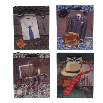 Denis Darilna vrečka 3D 32x10x26cm Očala in stekla