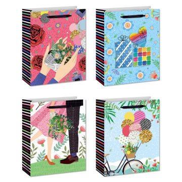 Denis Dekorativna 3D vrečka 40*30*12, 4s