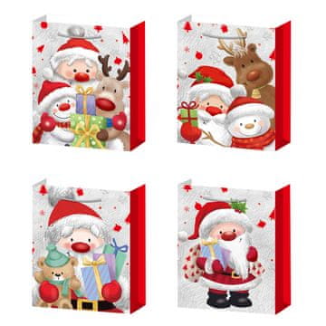 Denis Božične darilne vrečke, XXL, 48,3x72x18 cm, 4s