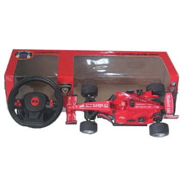 Denis Formula rdeče barve, daljinsko upravljanje