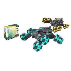 Denis R/C akrobatski avto, 8 mecanum koles, zvok, svetloba, 2s