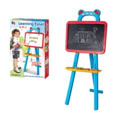 Denis 3v1, obojestranska tabla za brisanje, bela magnetna-črna pisala