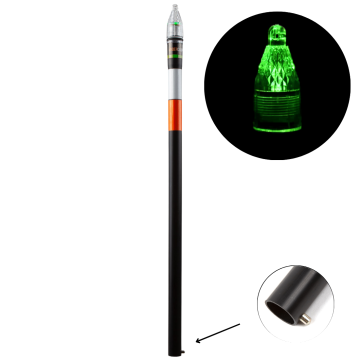 shumee Glava s senzorjem mraka 50 cm zelena