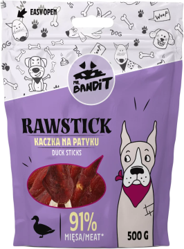 shumee Mr. Bandit - Rawstick - Raca na palčki - 500 g