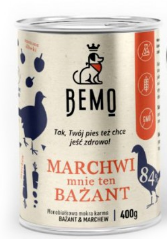 shumee BEMO - KORENJE, ta FAŽAN - Monoproteinska hrana za pse - fazan - 400 g