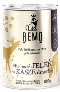 shumee BEMO - Ne bodi JELEN, pihaj na KAŠLJO - Monoproteinska hrana - jelen - 800 g