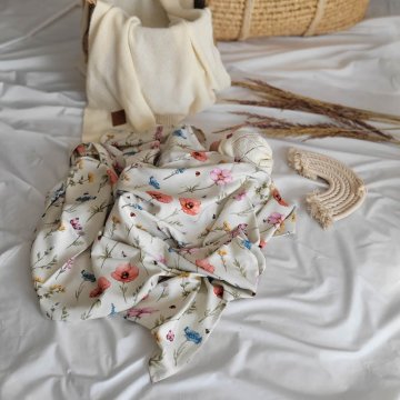 shumee Bambusova povoja - Pistacijev travnik 110x110