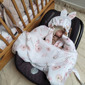 shumee Poletna prevleka za avtosedež - Flamingos