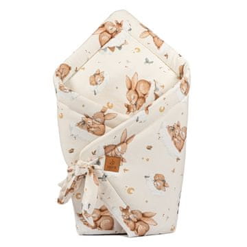 shumee Bambusova otroška zavitka - Zajčki, dvostranska