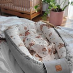shumee Bambusova povojna plenica - Zajčki 110x110