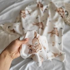 shumee Bambusova povojna plenica - Zajčki 110x110