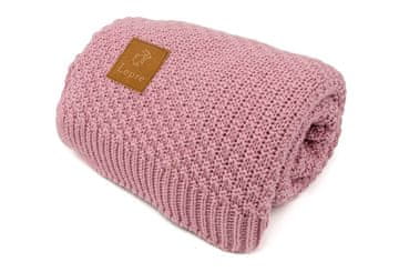 shumee Bambusova odeja 80x100 roza