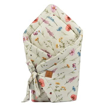 shumee Bambusova otroška povoja - Pistachio Meadow, dvostranska