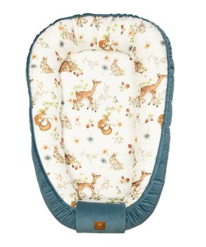 shumee Bambusov otroški kokon - gozd, zelen