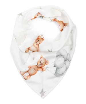 shumee Bambusov šal - medvedki z baloni