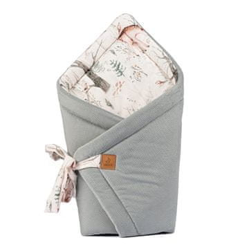 shumee Bambusova otroška povoja - Forest Paradise, siva