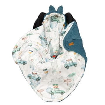 shumee Prevleka za avtosedež - za malčke, zelena