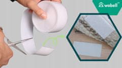 shumee SAMOLEPILAN VELCRO TRAK V ROLATI Z MOČNIM LEPILOM, 50 MM MOČAN ZA ŠIROKO REZANJE