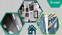 shumee SAMOLEPILAN VELCRO TRAK V ROLATI Z MOČNIM LEPILOM, 50 MM MOČAN ZA ŠIROKO REZANJE