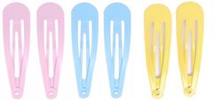shumee Sponke za lase Bocca Beauty, komplet 6 barv