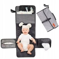 shumee PREVIJALNA PODLOGA ZA DOJENČKE, POTOVALNA PREVIJALNA MIZA, ZLOŽLJIV ORGANIZER