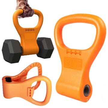 shumee Držalo za uteži KETTLEBELL za vaje za moč